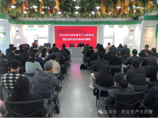 農(nóng)管家公司開展2024年全市農(nóng)業(yè)生產(chǎn)大托管及基層農(nóng)經(jīng)業(yè)務(wù)知識培訓(xùn)